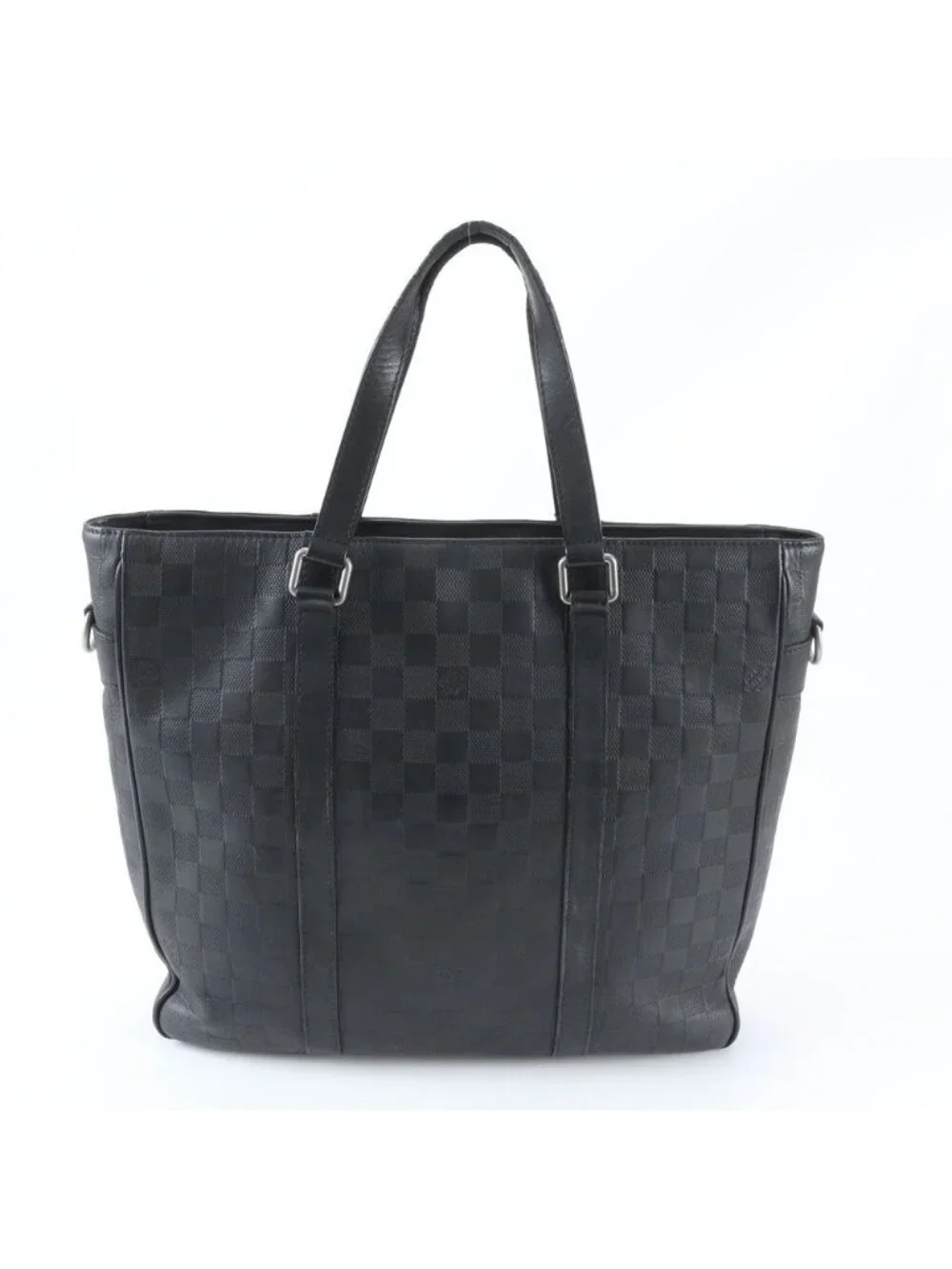 Louis Vuitton Damier Infini Tadao PM Leather Tote Shoulder Business